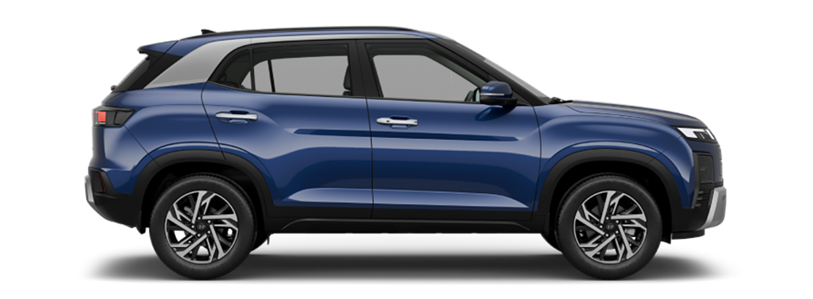  CRETA vista lateral azul 2026 
